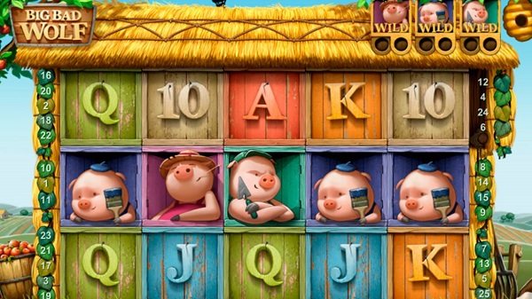 Sekilas tentang game Big Bad Wolf – Slot game bertema peri