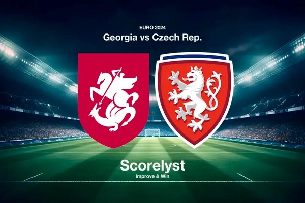 Prediksi Georgia vs Czechia 20:00 22 Juni Euro 2024