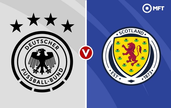 Prediksi Germany vs Scotland 02:00 15 Juni Euro 2024