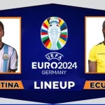 Prediksi Argentina vs Ecuador 08:00 5 Juli Copa America 2024 - Perempat Final