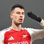 Gabriel Martinelli memuji Myles Lewis-Skelly meski Arsenal mengalami kemunduran saat melawan Aston Villa