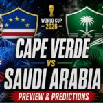 Prediksi Piala Dunia 2026 Arab Saudi vs Cape Verde 07.00 WIB, 27 Juni