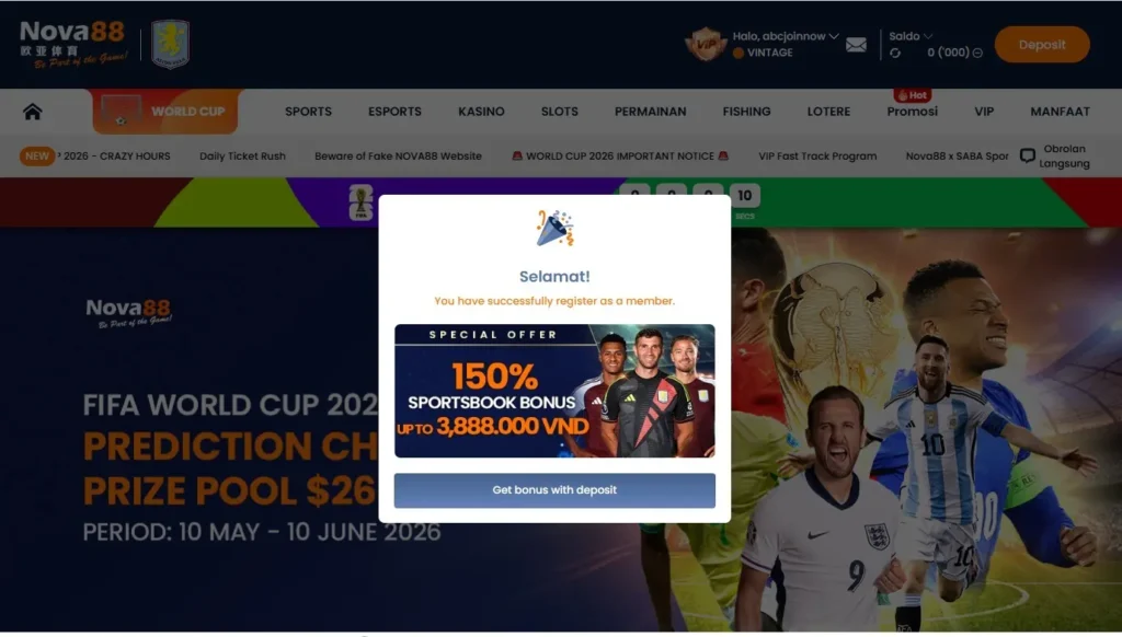 Daftar Nova88: Langkah Mudah Membuat Akun