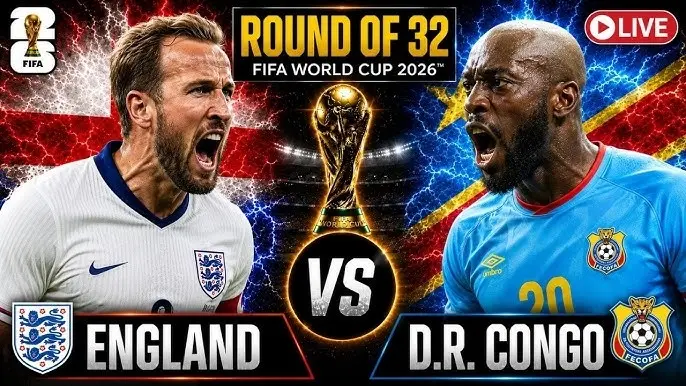Prediksi Piala Dunia 2026 Inggris vs Kongo 23.00 WIB, 1 Juli