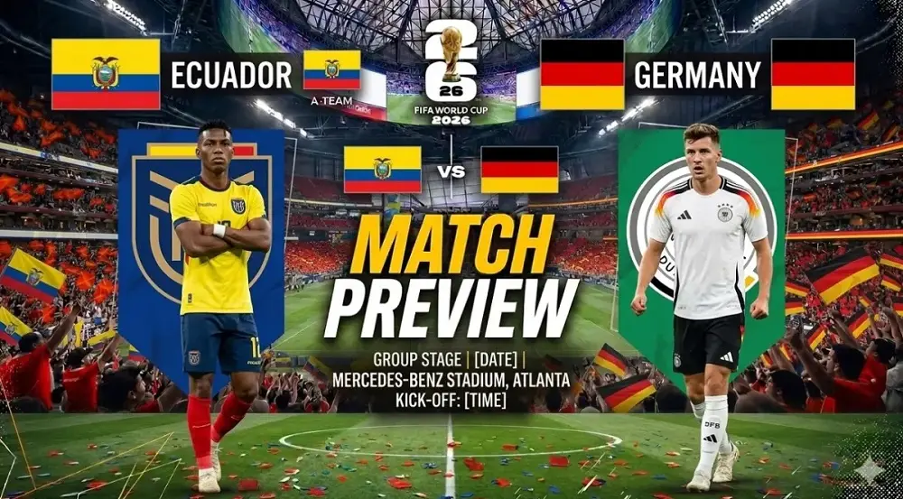 Prediksi Piala Dunia 2026 Jerman vs Ekuador 03.00 WIB, 26 Juni