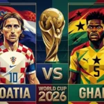 Prediksi Piala Dunia 2026 Kroasia vs Ghana 04.00 WIB, 28 Juni