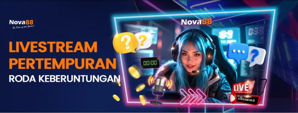 Nova88 Meluncurkan Livestream Pertempuran Roda Keberuntungan Spesial Piala Dunia 2026