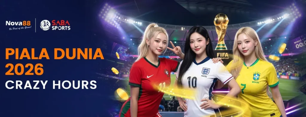Promo Piala Dunia 2026 – Kesempatan Meraih Bonus Besar Bersama Nova88