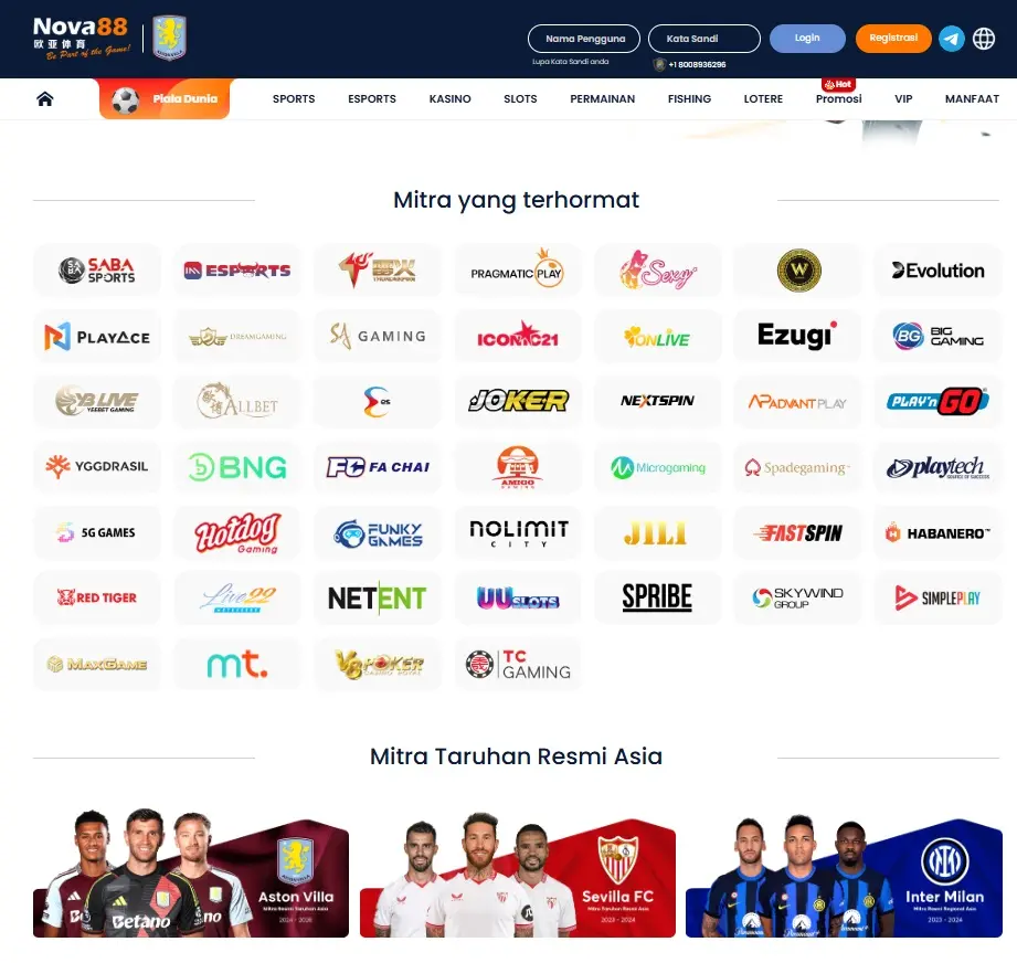 mitra yang terhormat nova88