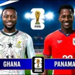 Prediksi Piala Dunia 2026 Ghana vs Panama 06.00 WIB 18 Juni