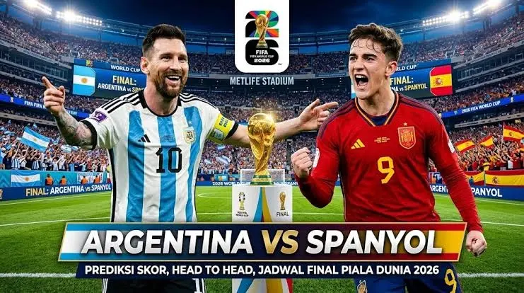 Prediksi Taruhan Tendangan Sudut Final Piala Dunia 2026 Spanyol vs Argentina