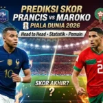 Prediksi Piala Dunia 2026 Prancis vs Maroko Pukul 03.00 WIB, 10 Juli