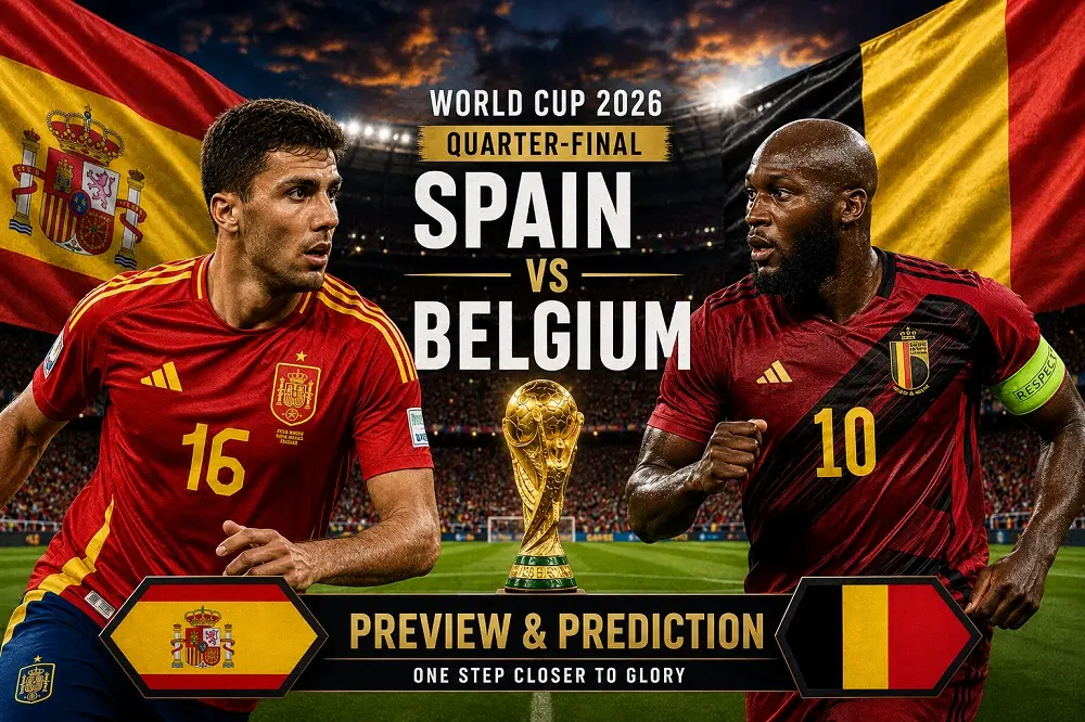 Prediksi Piala Dunia 2026 Spanyol vs Belgia Pukul 02.00 WIB, 11 Juli