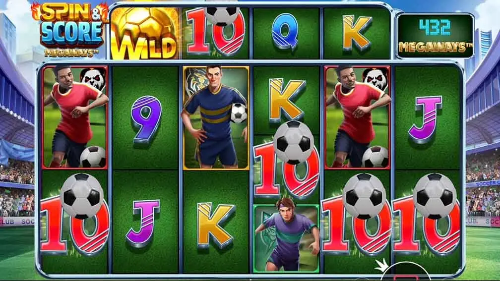 Game Slot Spin & Score Megaways – Rasakan Semarak Festival Sepak Bola di Setiap Putaran