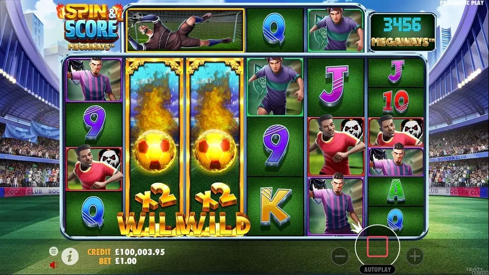 Game Slot Spin & Score Megaways – Rasakan Semarak Festival Sepak Bola di Setiap Putaran